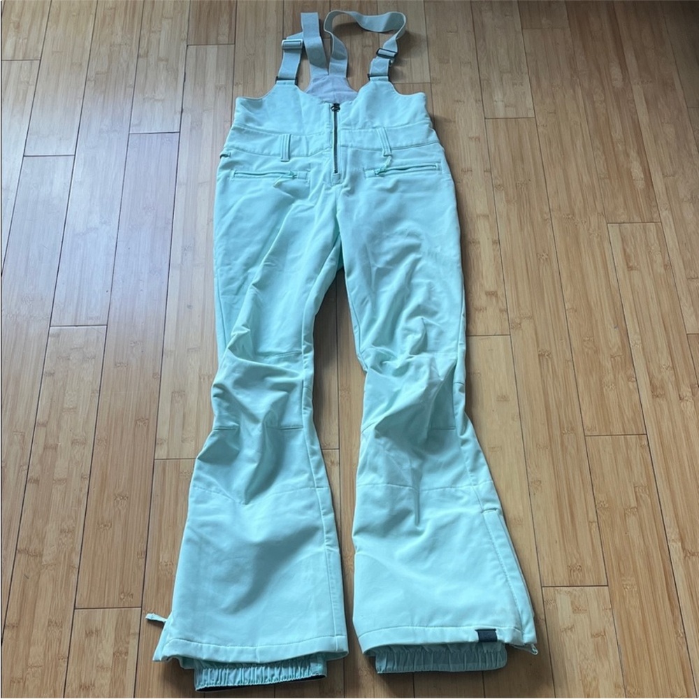 Roxy Mint Green Snow Bib Small